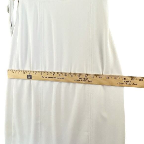 Commense Wrap Skirt Womens Size XS Cream Side Slit REVOLVE Brand NEW Flawed - Picture 12 of 16